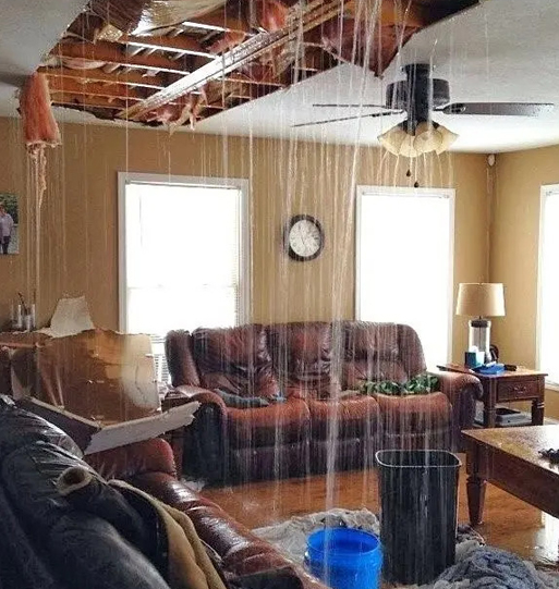 pipe burst in your home